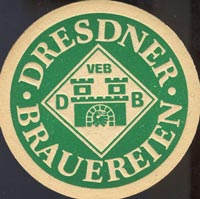 Pivní tácek dresdner-brauereien-veb-2