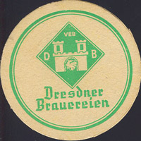 Pivní tácek dresdner-brauereien-veb-3
