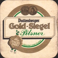 Beer coaster engelbrauerei-duttenberg-1-oboje-small