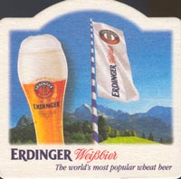 Beer coaster erdinger-5-zadek