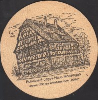 Beer coaster fischers-brauhaus-6-zadek