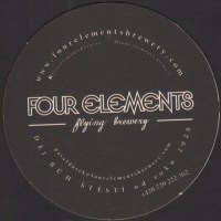 Beer coaster four-elements-4-zadek-small