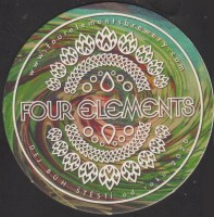 Beer coaster four-elements-5-small