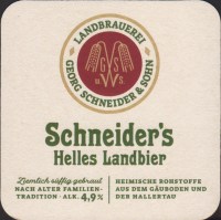 Pivní tácek g-schneider-sohn-78