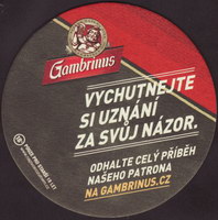 Beer coaster gambrinus-110-zadek-small