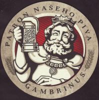 Beer coaster gambrinus-129-small