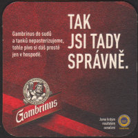 Pivní tácek gambrinus-154-zadek-small