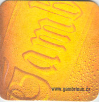 Pivní tácek gambrinus-25-zadek