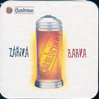 Beer coaster gambrinus-29-oboje