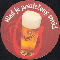 Beer coaster gambrinus-37-zadek