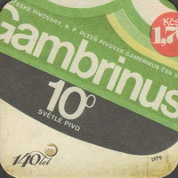 Pivní tácek gambrinus-78-zadek-small