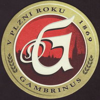 Pivní tácek gambrinus-97-small