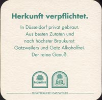 Pivní tácek gatzweiler-3-zadek
