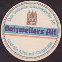 Pivní tácek gatzweiler-40-small