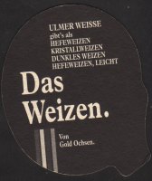 Beer coaster gold-ochsen-100-zadek