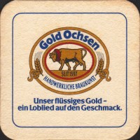 Pivní tácek gold-ochsen-102