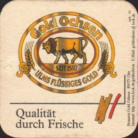 Pivní tácek gold-ochsen-103