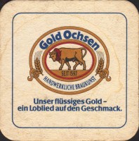 Pivní tácek gold-ochsen-104