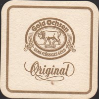 Beer coaster gold-ochsen-90-small