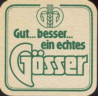 Beer coaster gosser-17-zadek