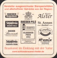 Beer coaster graflich-von-mengersensche-dampfbrauerei-rheder-6-zadek-small