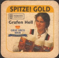 Beer coaster grafliche-brauerei-arco-valley-30-zadek-small