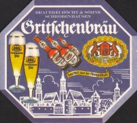 Beer coaster gritschenbrau-3-zadek-small