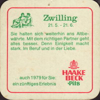 Beer coaster haake-beck-24-zadek-small
