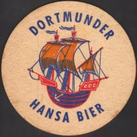 Beer coaster hansa-dortmund-43-zadek