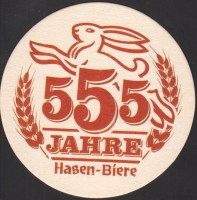 Beer coaster hasenbrau-61