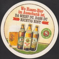 Pivní tácek hasenbrau-66