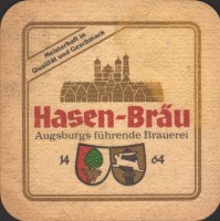 Beer coaster hasenbrau-67