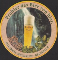 Beer coaster hausbrau-mulhaupt-1-zadek