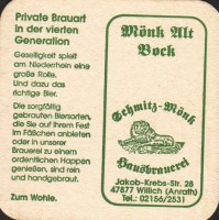 Beer coaster hausbrauerei-schmitz-monk-1-zadek-small