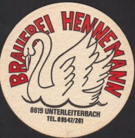 Beer coaster hennemann-2-small