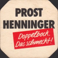 Beer coaster henninger-180