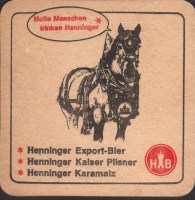 Beer coaster henninger-181-zadek-small