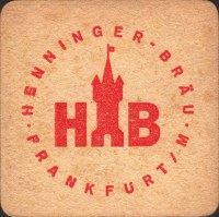 Beer coaster henninger-182-zadek