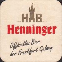 Beer coaster henninger-184