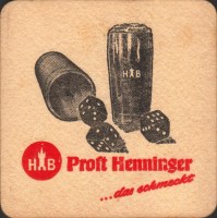 Beer coaster henninger-185-zadek