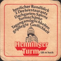 Beer coaster henninger-194