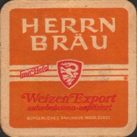 Beer coaster herrnbrau-58-zadek-small