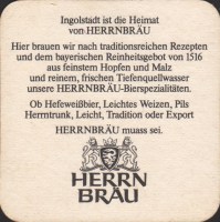 Beer coaster herrnbrau-59-zadek-small