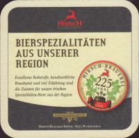 Pivní tácek hirsch-brauerei-honer-14-zadek-small