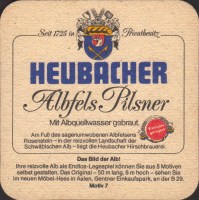 Pivní tácek hirschbrauerei-heubach-l-mayer-23