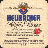 Pivní tácek hirschbrauerei-heubach-l-mayer-30