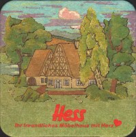 Beer coaster hirschbrauerei-heubach-l-mayer-30-zadek