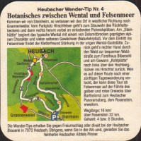 Beer coaster hirschbrauerei-heubach-l-mayer-34-zadek