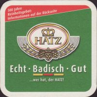 Beer coaster hofbrauhaus-hatz-19-small