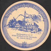 Beer coaster hofbrauhaus-traunstein-114-zadek